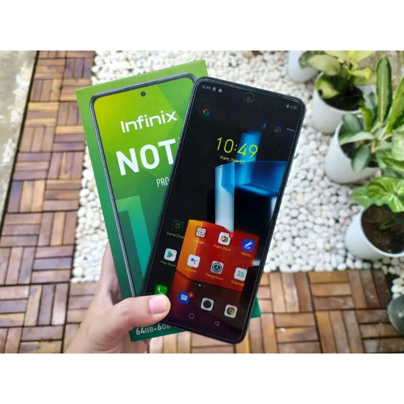 hp infinix note 10 pro nfc 6/64gb second mulus