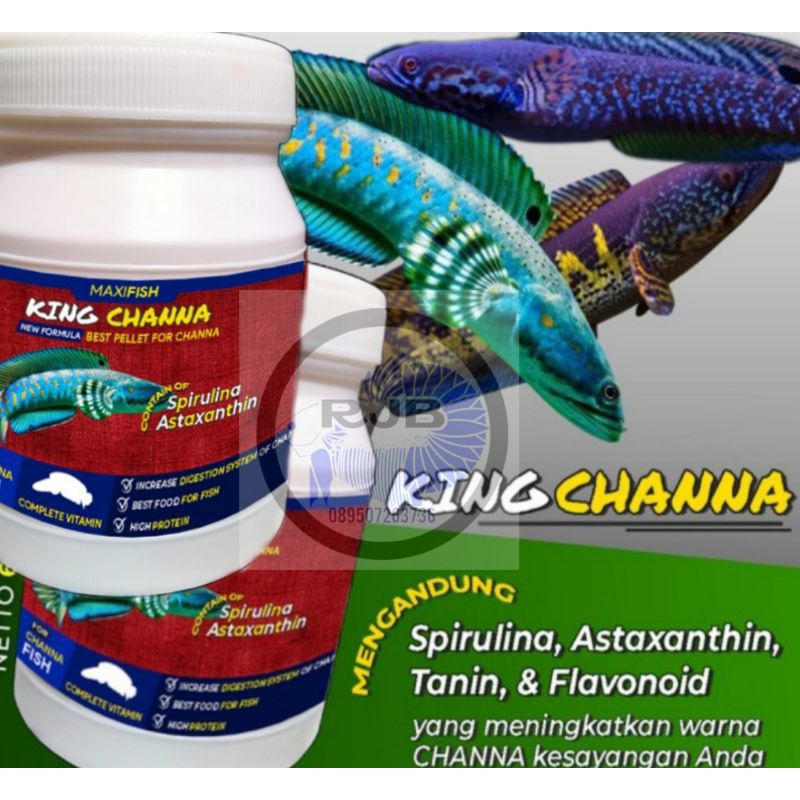 Pellet Ikan Channa King Channa