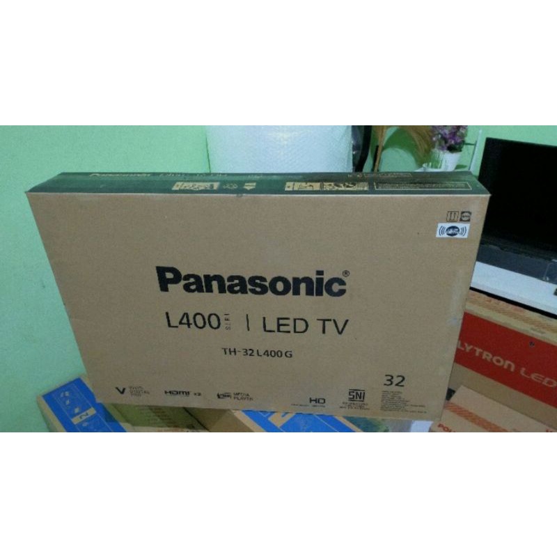 tV LED PANASONIC 32" 32L400G + antena digital