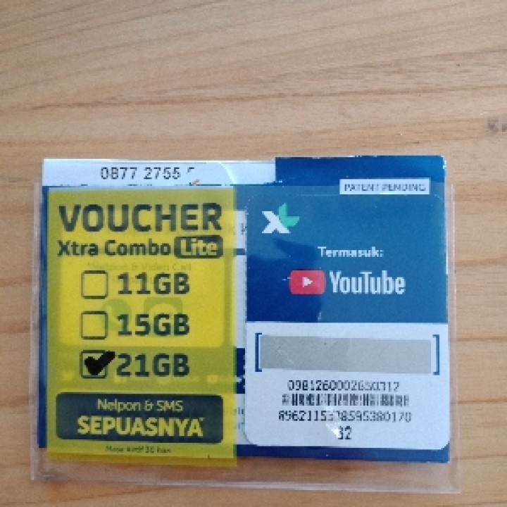 XL SP COMBO FLEX AKTIF 32 GB  / XL (tdk garansi)