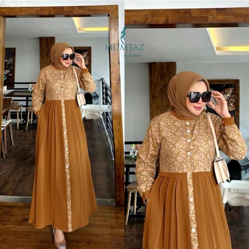 WILONA DRESS ORI MUMTAZ/GAMIS WILONA ORI MUMTAZ/WILONA MUMTAZ