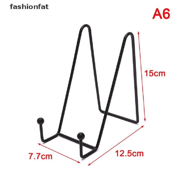 

Papan Jalan Cu554 Fashionfat Plate Display Stand Picture Easel Metal Stands Holder