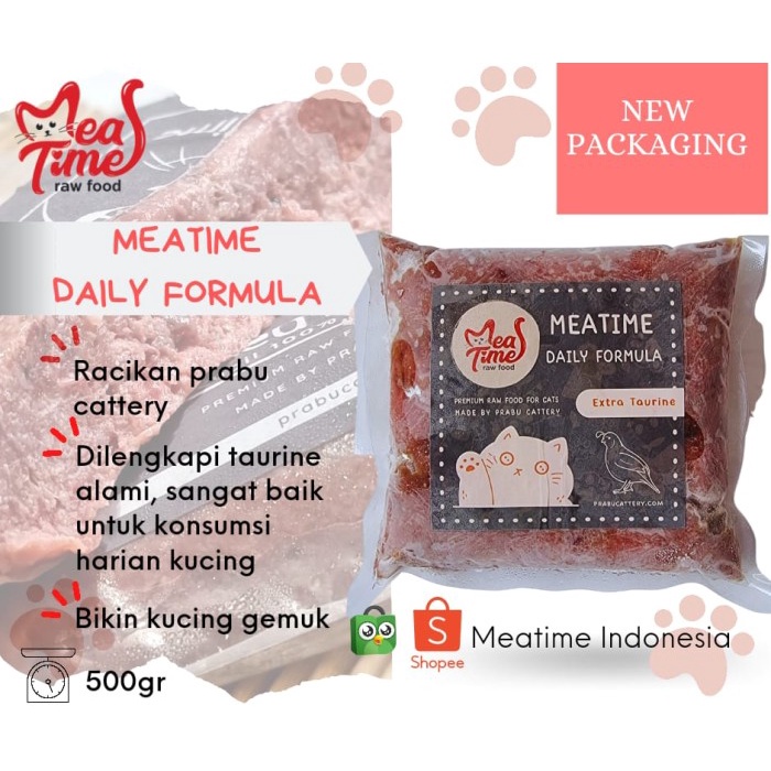 Cat Food / Raw Food Puyuh Giling (Extra Taurine)