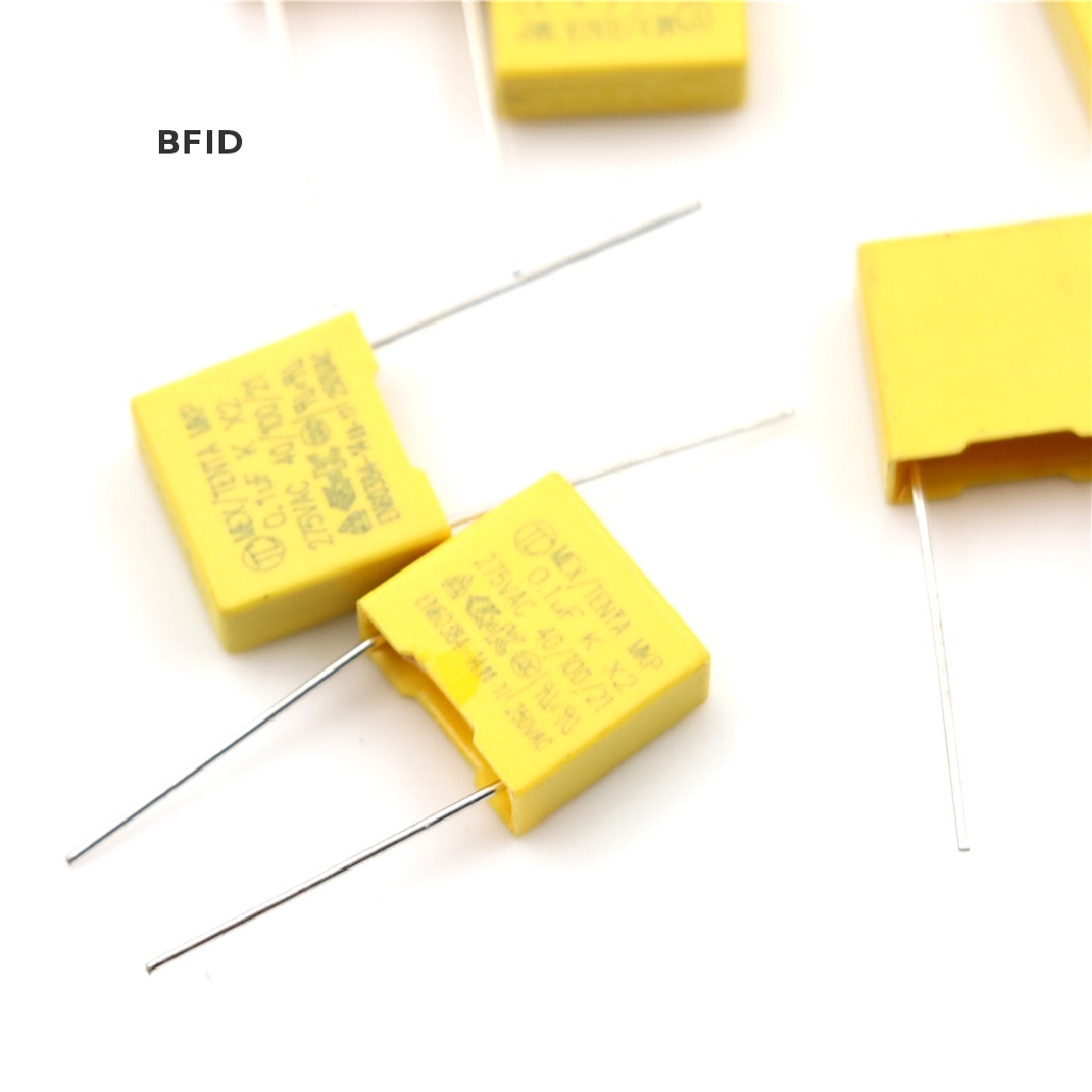 [BFID] 20pcs 0.1UF X2 104 100NF 275V 10mm Regulasi DIP Polipropilena Film Kapasitor [ID]