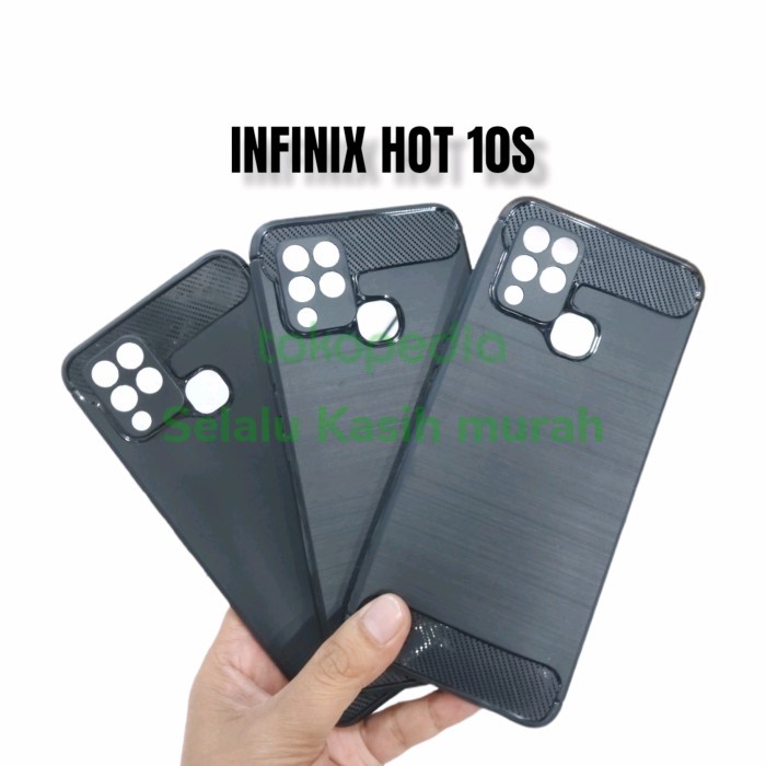 CasinG Carbon Soft Infinix Hot 10S Case HP