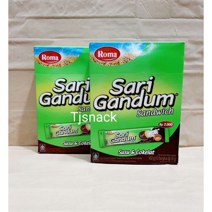 

Roma Sari Gandum Coklat Box 36g@12pcs