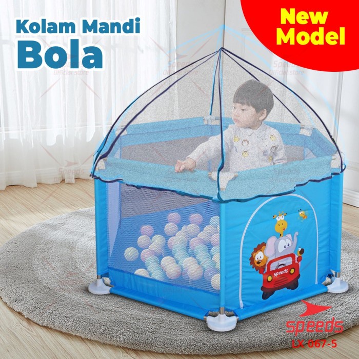 Tram Mini Trampoline + Keranjang Bola Basket/ Mainan Anak /Trampoline 067-5
