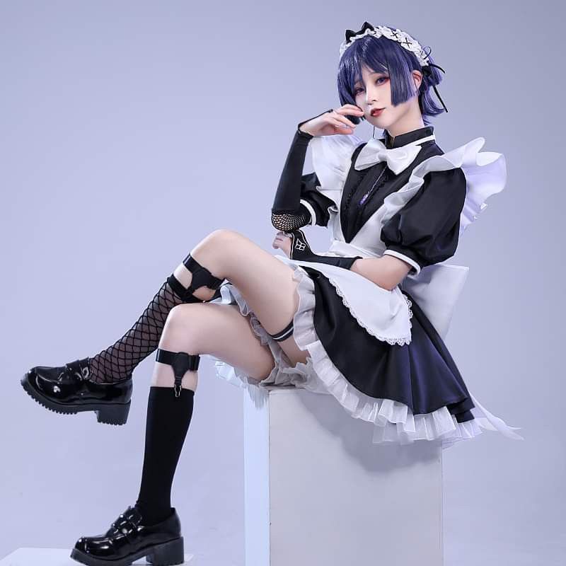 [AsahiCos] Scaramouche maid costume