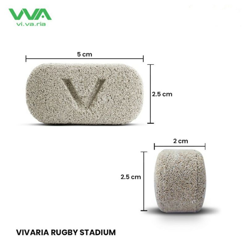 VIVARIA RUGBY STADIUM RUGBY ECERAN / PCS MEDIA FILTER BIOLOGIS RUMAH BAKTERI BIO AQUARIUM 1 PCS