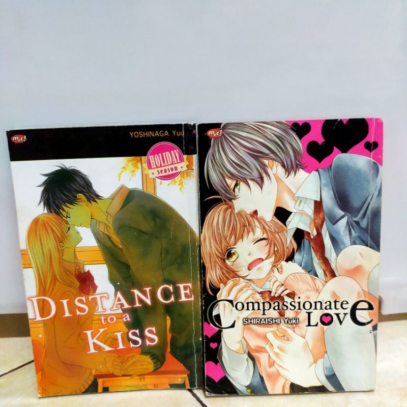 komik distance to a kiss and compassionate love