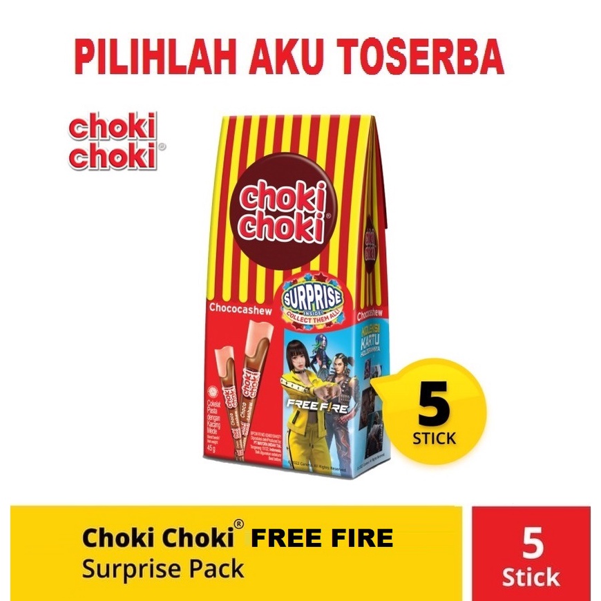 Choki Choki Surprise Pack ChocoCashew - (HARGA PER BOX)