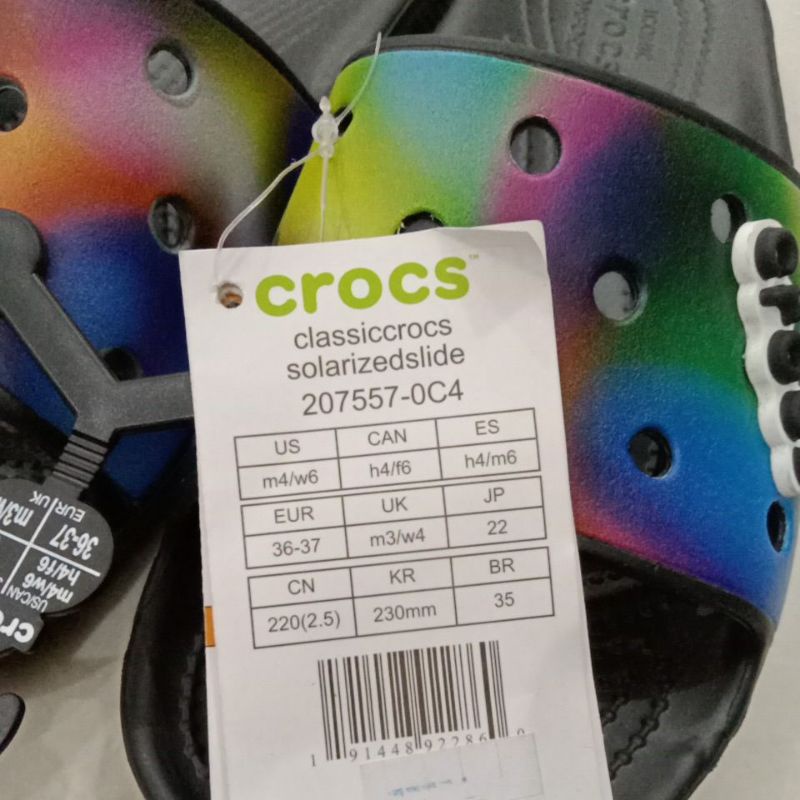 Sandal Crocs Solarized Slide 207557-0C4