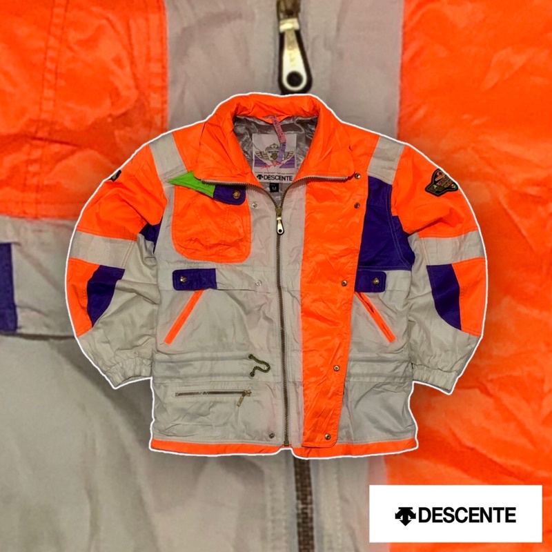 JAKET SNOWBOARD RACING DESCENTE EQUINMENR VINTAGE
