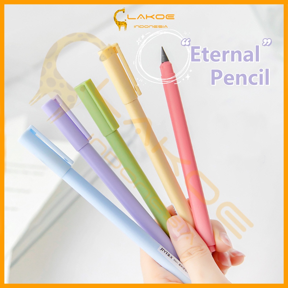 Pensil Eternal graphite pencil Tanpa Isi Untuk Sekolah