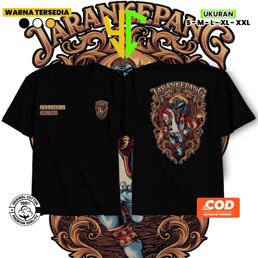 Younisocustom Kaos Jaranan Barongan - Kaos Budaya Baarongan Jaranan Jiegex - Kaos Reog Ponorogo - Ka