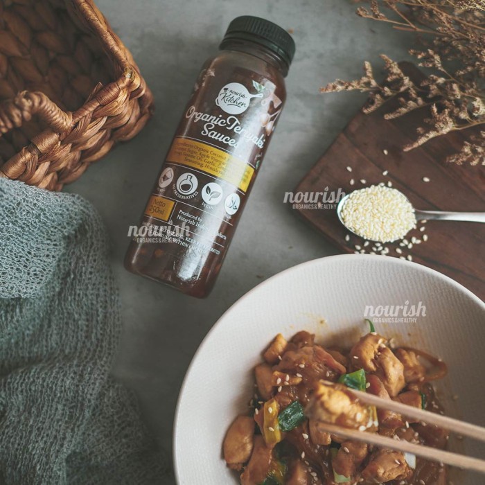 

[BISA COD] Organic Teriyaki Sauces Halal 250 ml