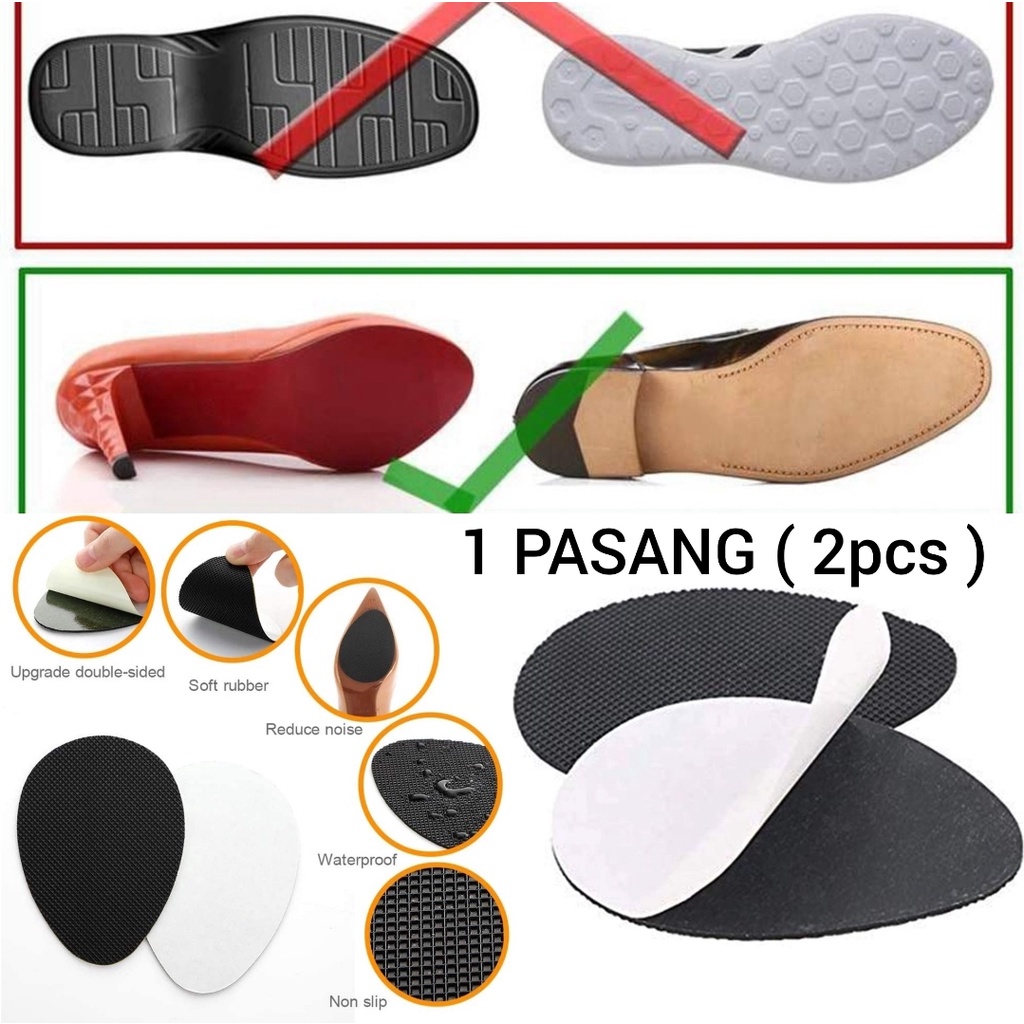 Outsole karet anti slip alas high heel karet anti licin sandal sepatu bantalan alas anti licin sepatu hak tinggi