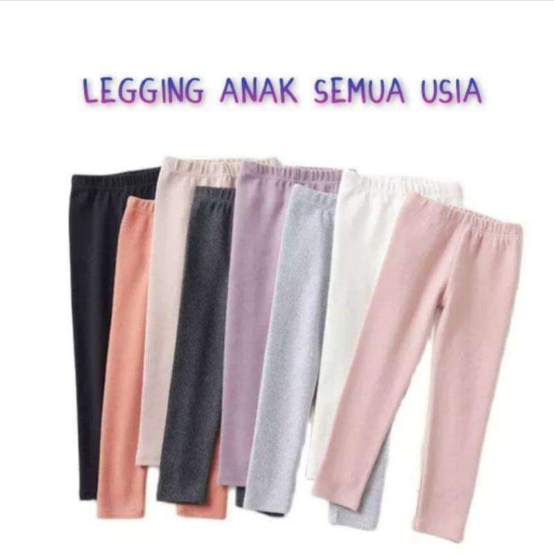 PAKET USAHA DAN PAKET LEBIH MURAH CELANA LEGGING ANAK ISI 12 PCS