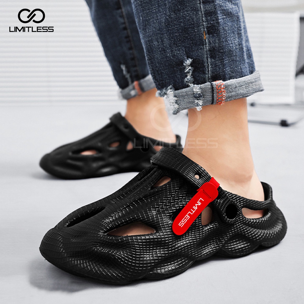 Sandal Slip On Pria DRAGON Keren Trendy Stylish Sepatu Sendal Cowok Slop Eva Premium Terbaru