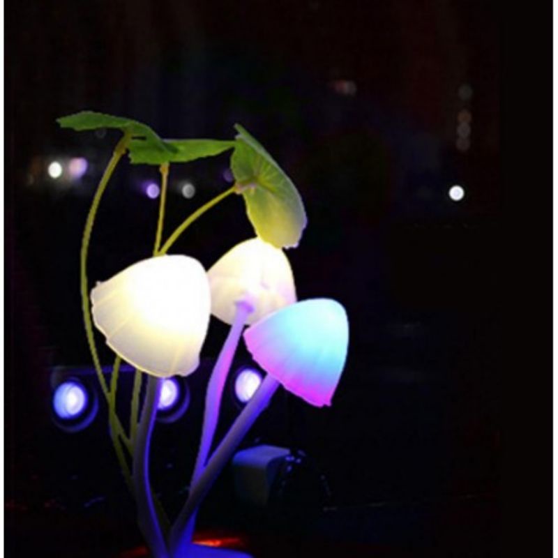 Lampu Tidur Jamur Sensor Cahaya Avatar / Mushroom Lamp Sensor LED Night