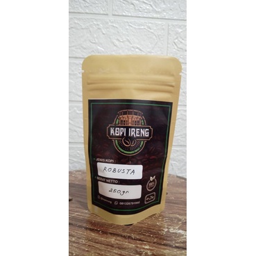 

KOPI IRENG MAGELANG ROBUSTA 250gr