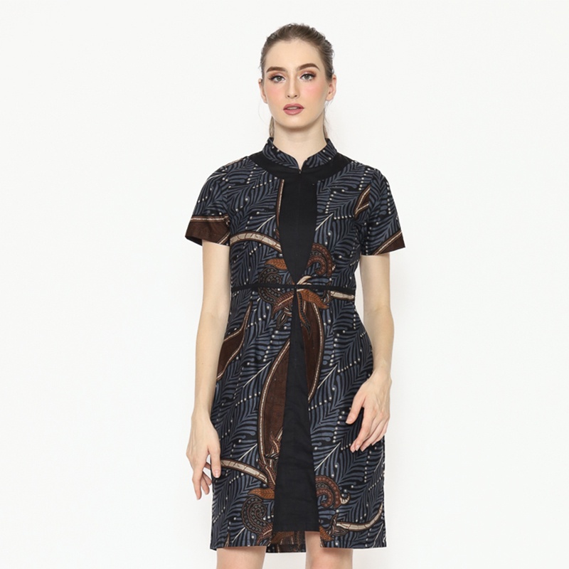 Hadinata Batik Dress Wanita Dahayu Damar