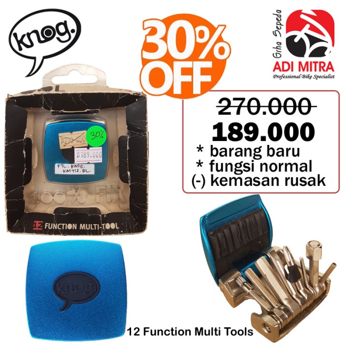 [SALE] Knog KMT07 / KMT12 / KMT18 Folding Tool Kunci Sepeda Set