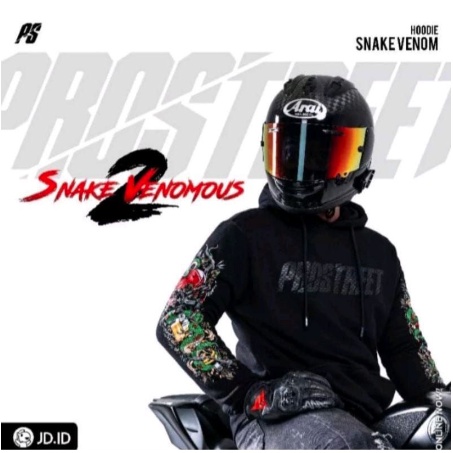 SWEATER PROSTREET SNAKE VENOMOUS V2 / HOODIE PROSTREET SNAKE VENOM V2