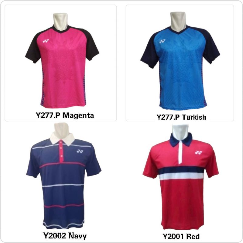 Jersey Atasan Olahraga Badminton / Baju Bulutangkis / Baju Olahraga Murah / Kaos Bulutangkis Pria Wanita / Atasan Badminton Lokal / Kaos Latihan / Baju Lomba / Yy Vic Lin / Jersey Badminton Dewasa