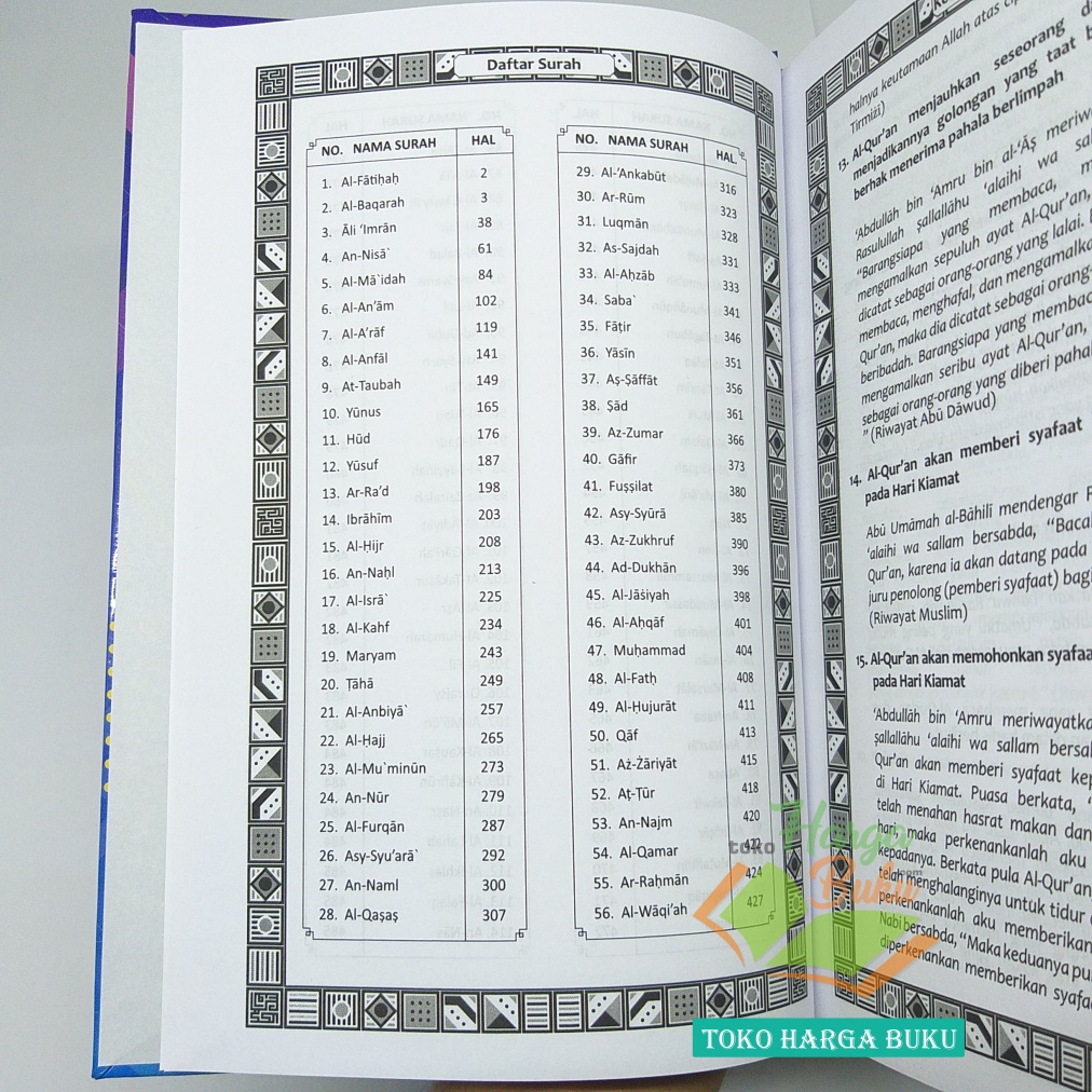 Al-Quran Al-Hamid BOMBAY BERGARIS A5 HC COVER MILLENIAL Mushaf Al Qur'an Tilawah Dilengkapi Ilmu Tajwid DOa-Doa dalam Al-Qur'an dan Hadits-Hadits Keutamaan AlQuran Penerbit Cahaya Quran
