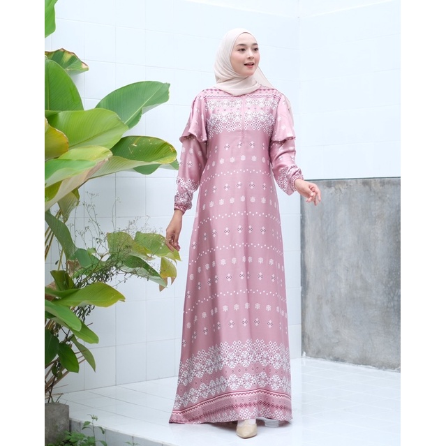 New ! Aluna Luxury Dress / Gamis Lebaran /gamis kondangan