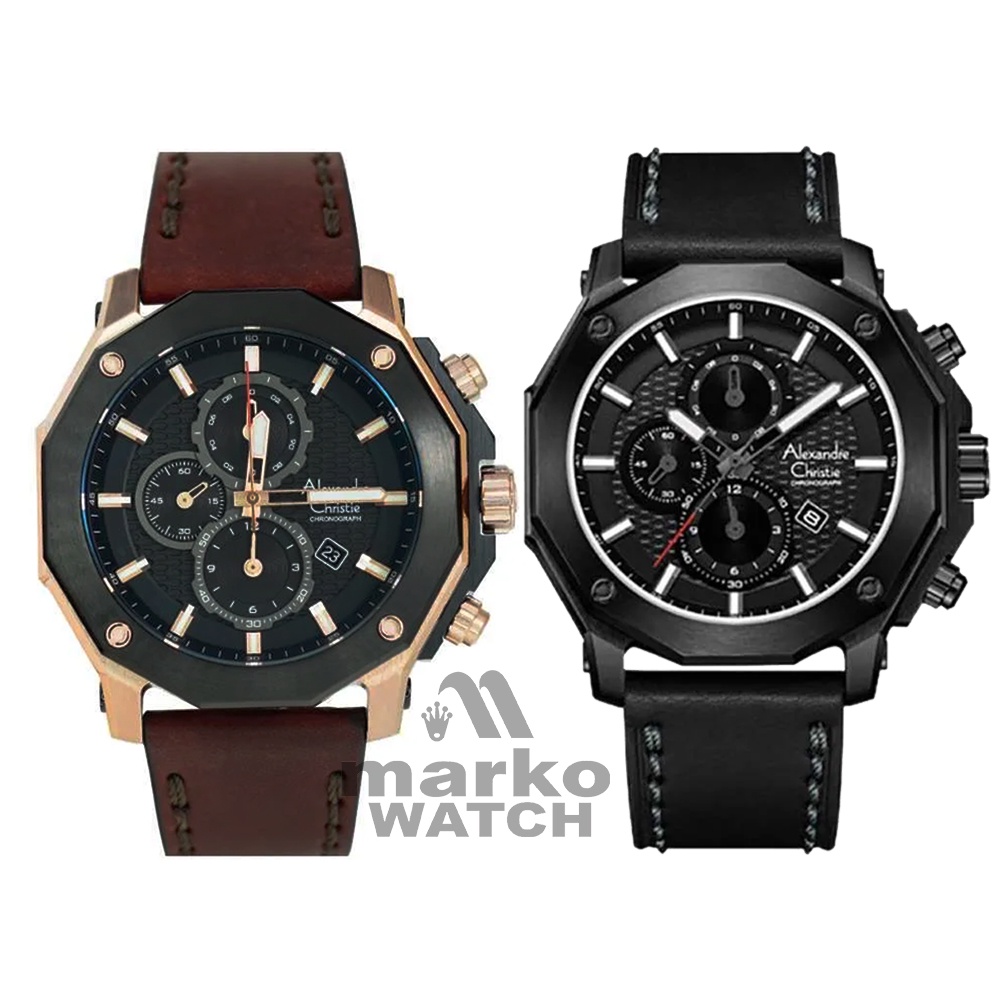 JAM TANGAN PRIA EXPEDITION E 6786MC / EXF 6786MC LEATHER ORIGINAL 100%