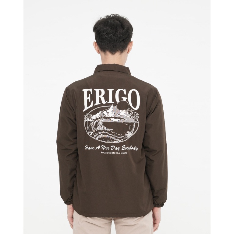 Erigo Coach Jacket Summer Time Dark Oak