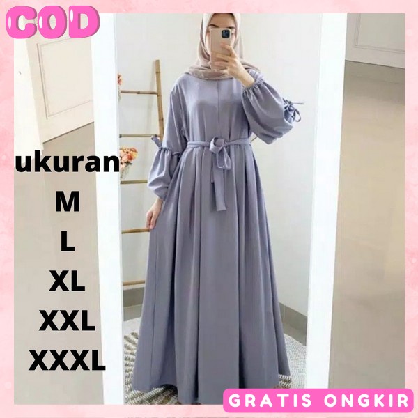 Dress Pesta Kondangan Bajy Gamiz Perempuan Gaun Bridesmaid Gamis Import Premium Gamos Ibuibu Murah B