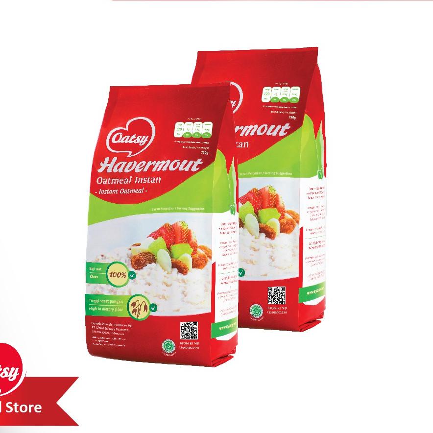 

Promo | KI3 | OATSY Oatmeal Instant 750g (Double Pack)