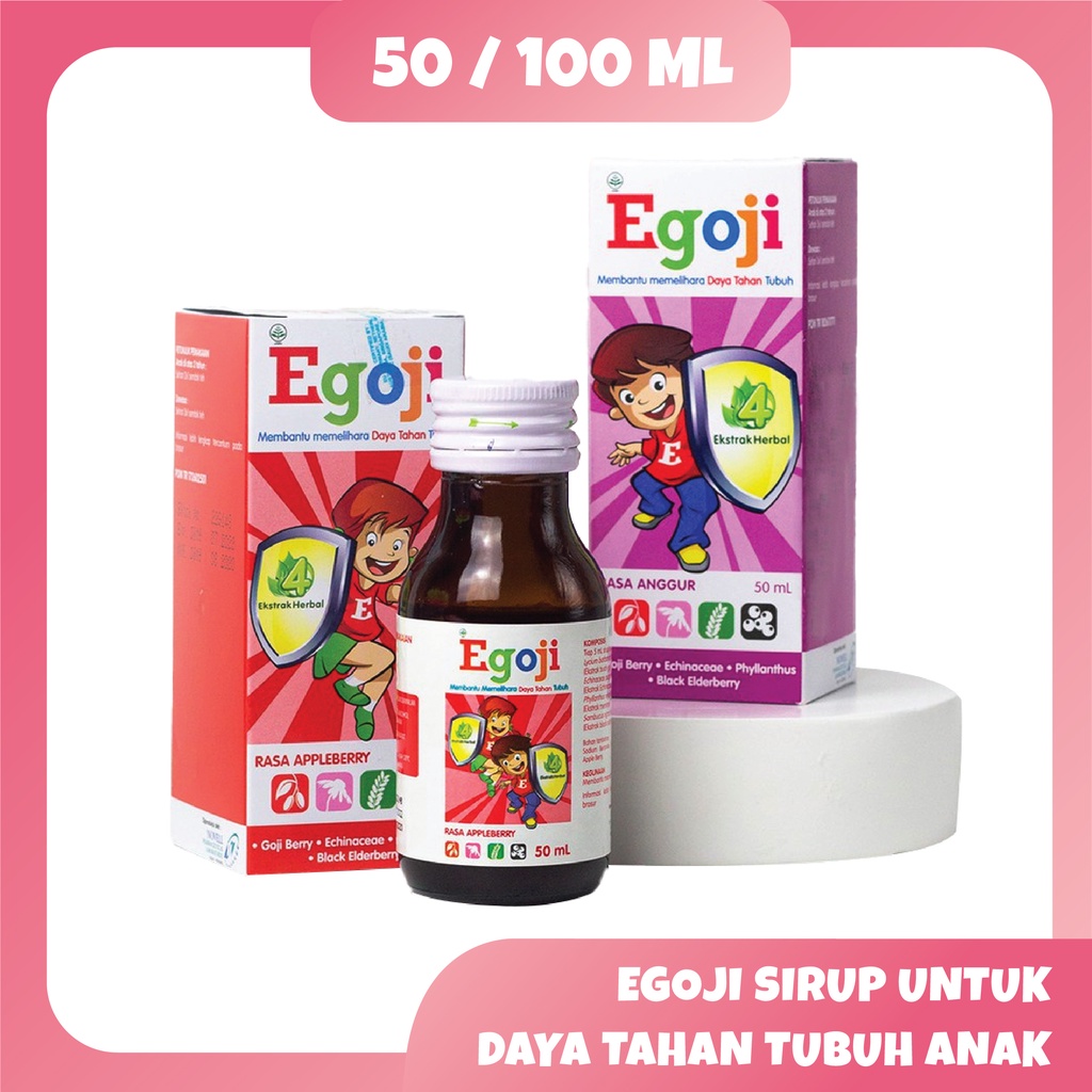 Egoji Sirup Untuk Daya Tahan Tubuh Anak