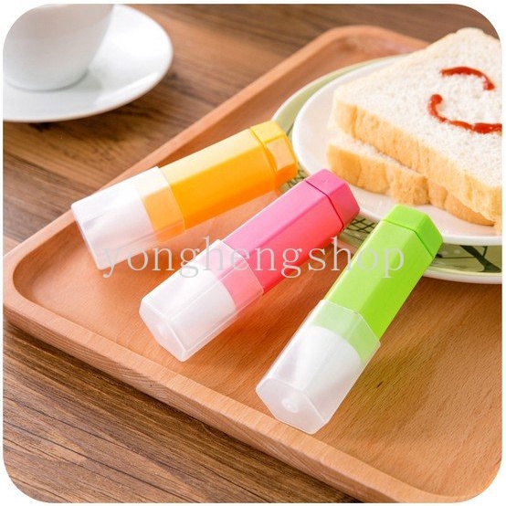 3 Pcs / set Pena Lukis Kue / Biskuit / Roti / Selai / Saus / Salad / Bento DIY Portable Untuk Anak