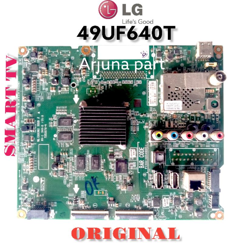 MAINBOARD TV LG 49UF640T / MB TV LG 49UF640T / MESIN TV LG 49UF640T / MODUL TV LG 49UF640T / MB 49UF