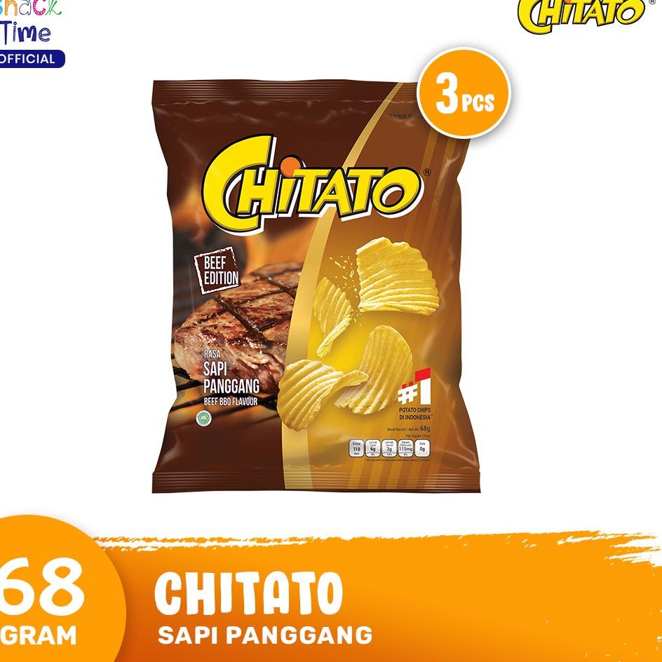 

Laris Chitato Sapi Panggang 68 Gr 3 Pcs 60