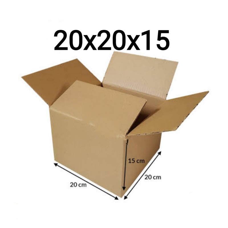 

Kardus Karton 20x20x15 Single wall Kemasan Packing
