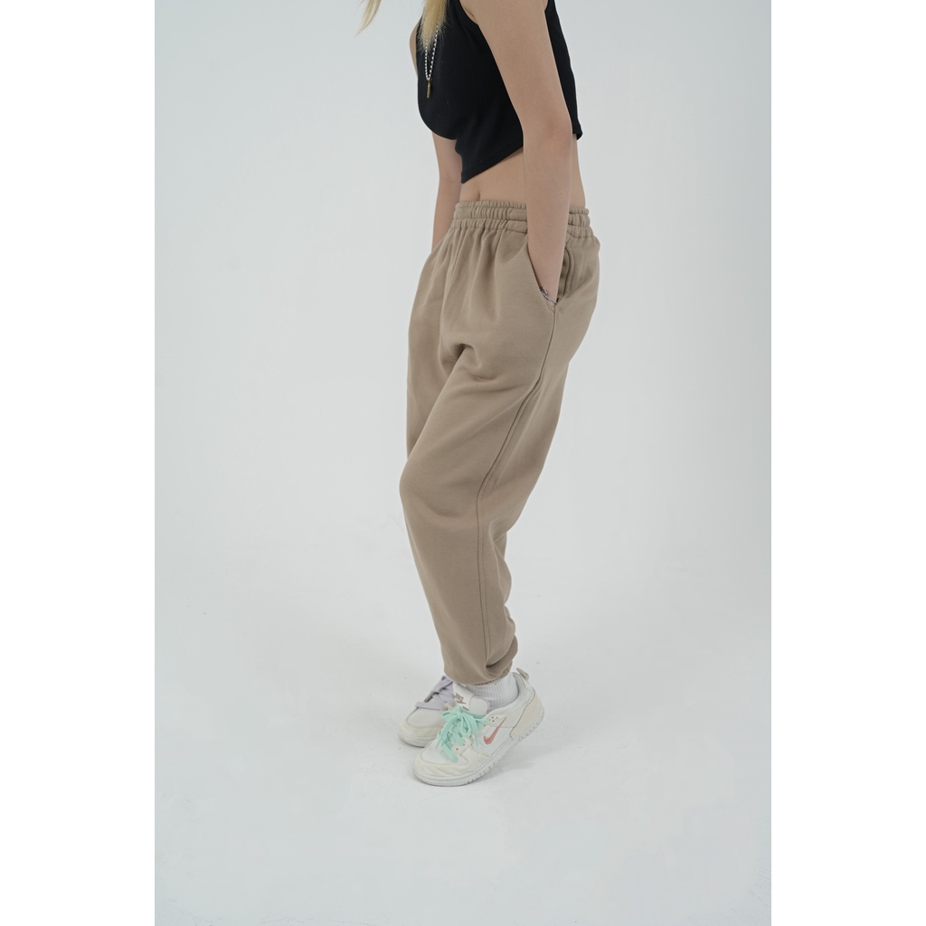 Sweatpants Jogger Beige Basic