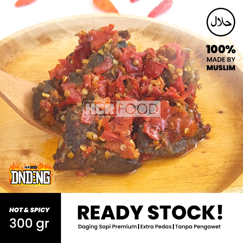 

Dendeng Balado Premium (Hot & Spicy) - Extra Pedas