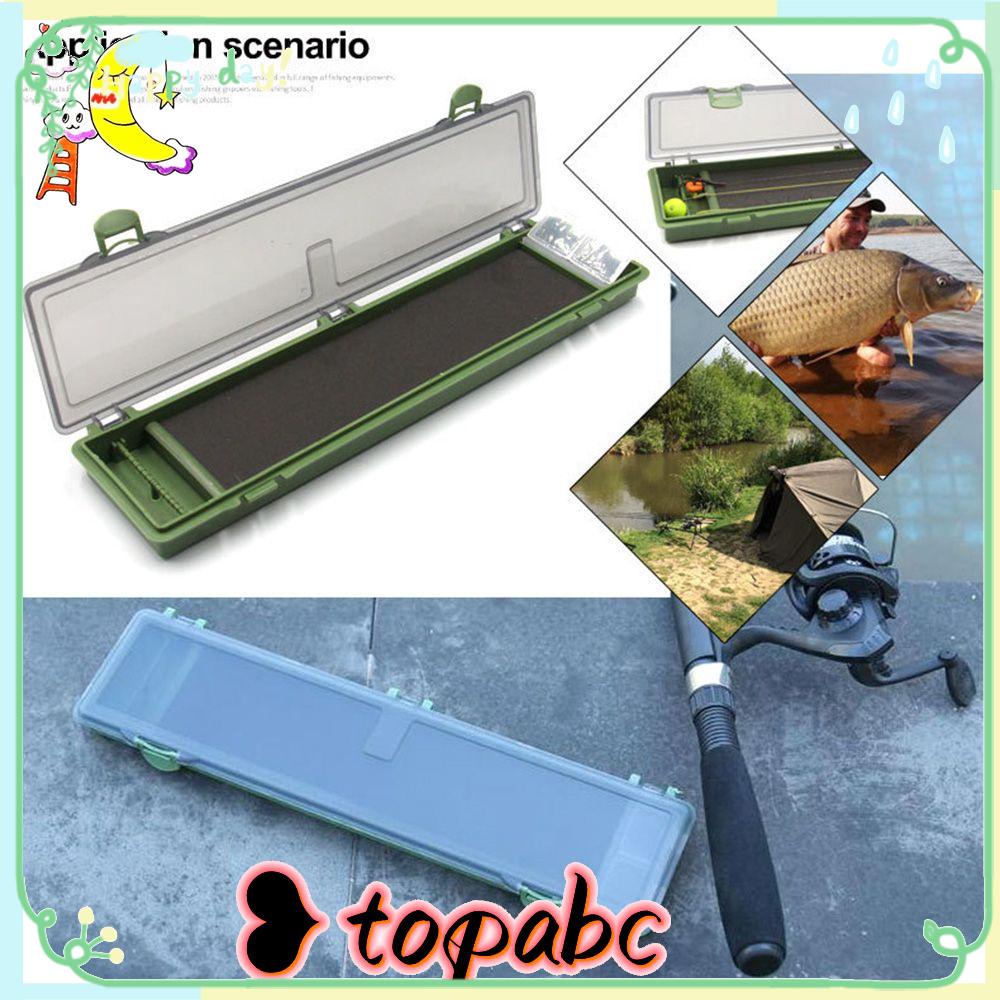 Top Carp Fishing Tools Box Dengan 15pcs Pins Wadah Case Pancing Umpan Tackle
