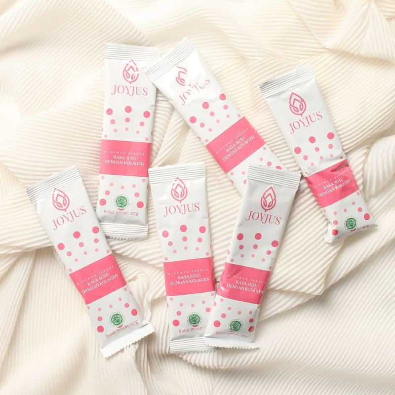 (ECER) JOYJUS COLLAGEN With Bovine Collagen 1 Sachet Minuman Collagen Drink Mencerahkan Glowing BPOM