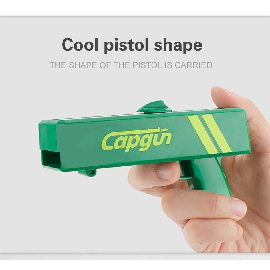 Cap Gun Pembuka Tutup Botol Bottle Opener Launcher Pistol - CPG001