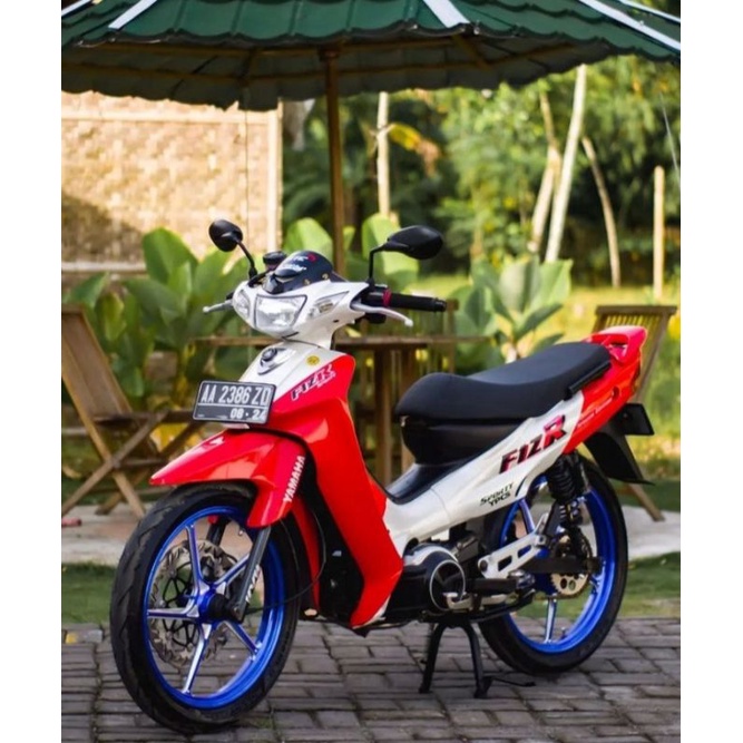 setiker striping yamaha fiz r | lis body yamaha fiz r full set  malboro