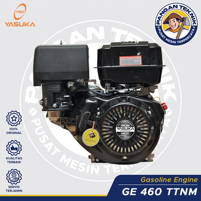 GASOLINE ENGINE (MESIN PENGGERAK BENSIN) - YASUKA TITANIUM 460 (25HP)