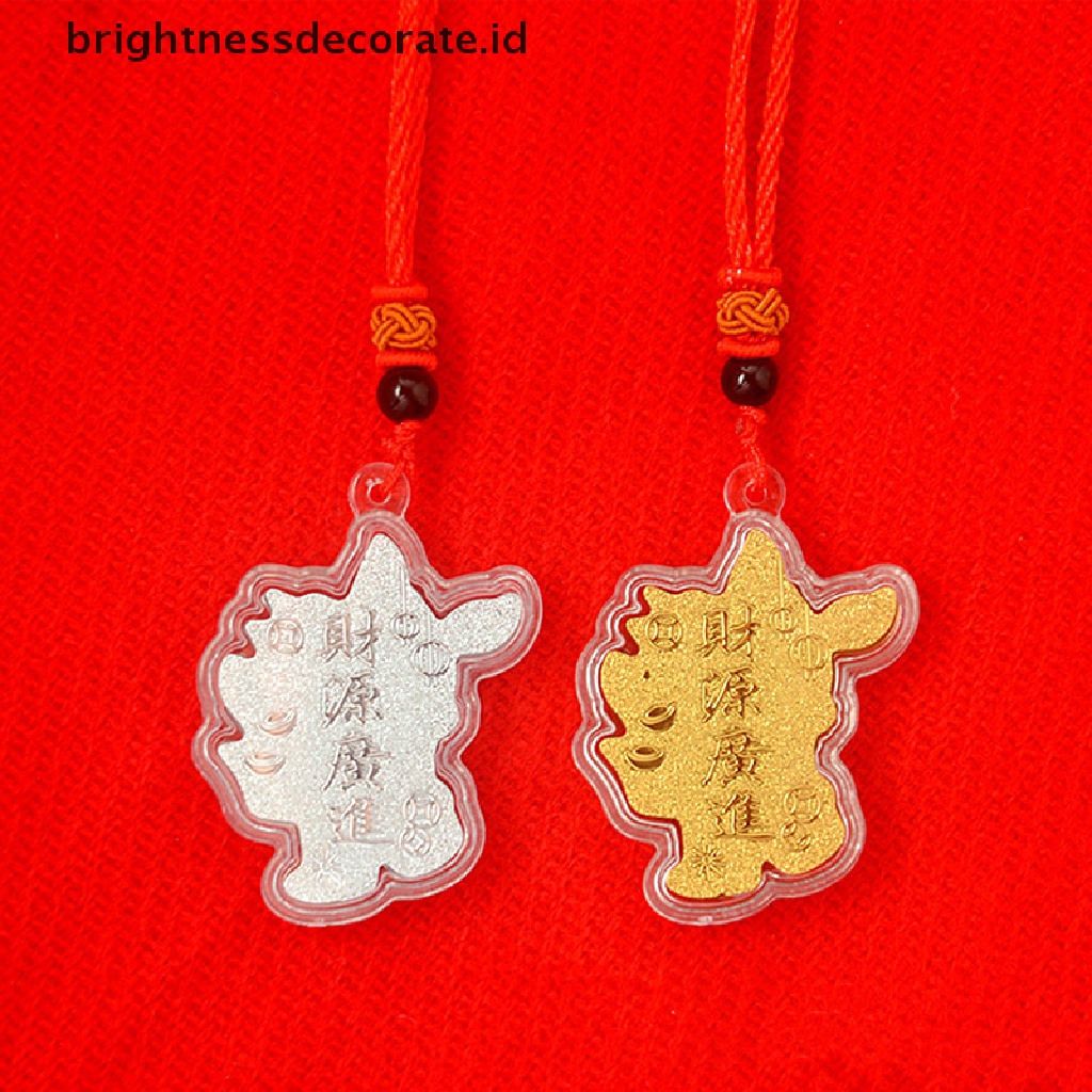 [Birth] 2023 Souvenir Kalung Liontin Koin Peringatan Shio Kelinci China New Year [ID]