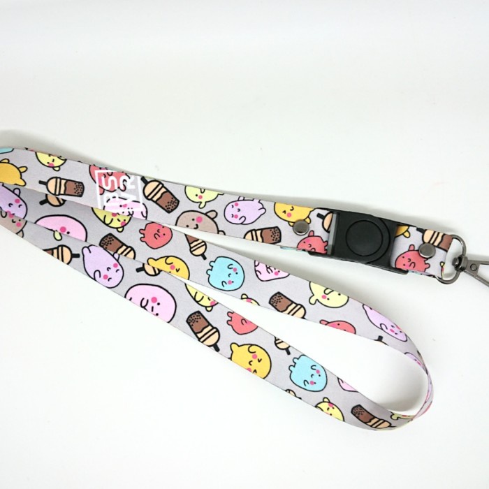 

lanyard gambar lucu fancy tali gantungan dompet id card SALE