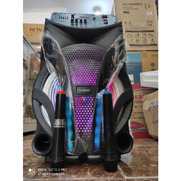 Speaker niko 1502 new Speaker 15 inc bluetooth